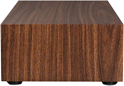 Crosley CR3501A-WA Fleetwood Bluetooth FM Clock Radio and CD Player, Walnut