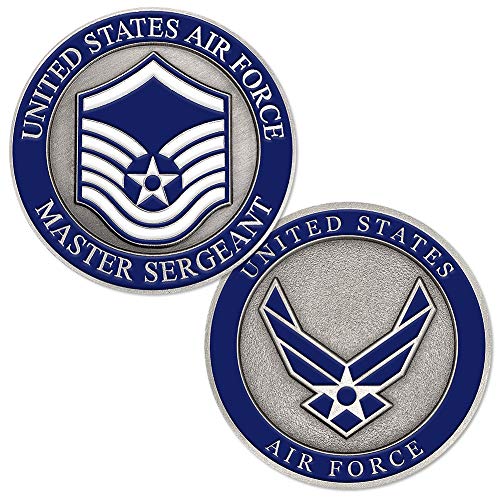 U.S. Air Force Master Sergeant Challenge Coin