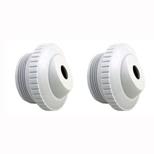atie pool spa 1/2" inch opening hydrostream return jet fitting with 1-1/2" inch mip thread replace hayward sp1419c (2 pack)