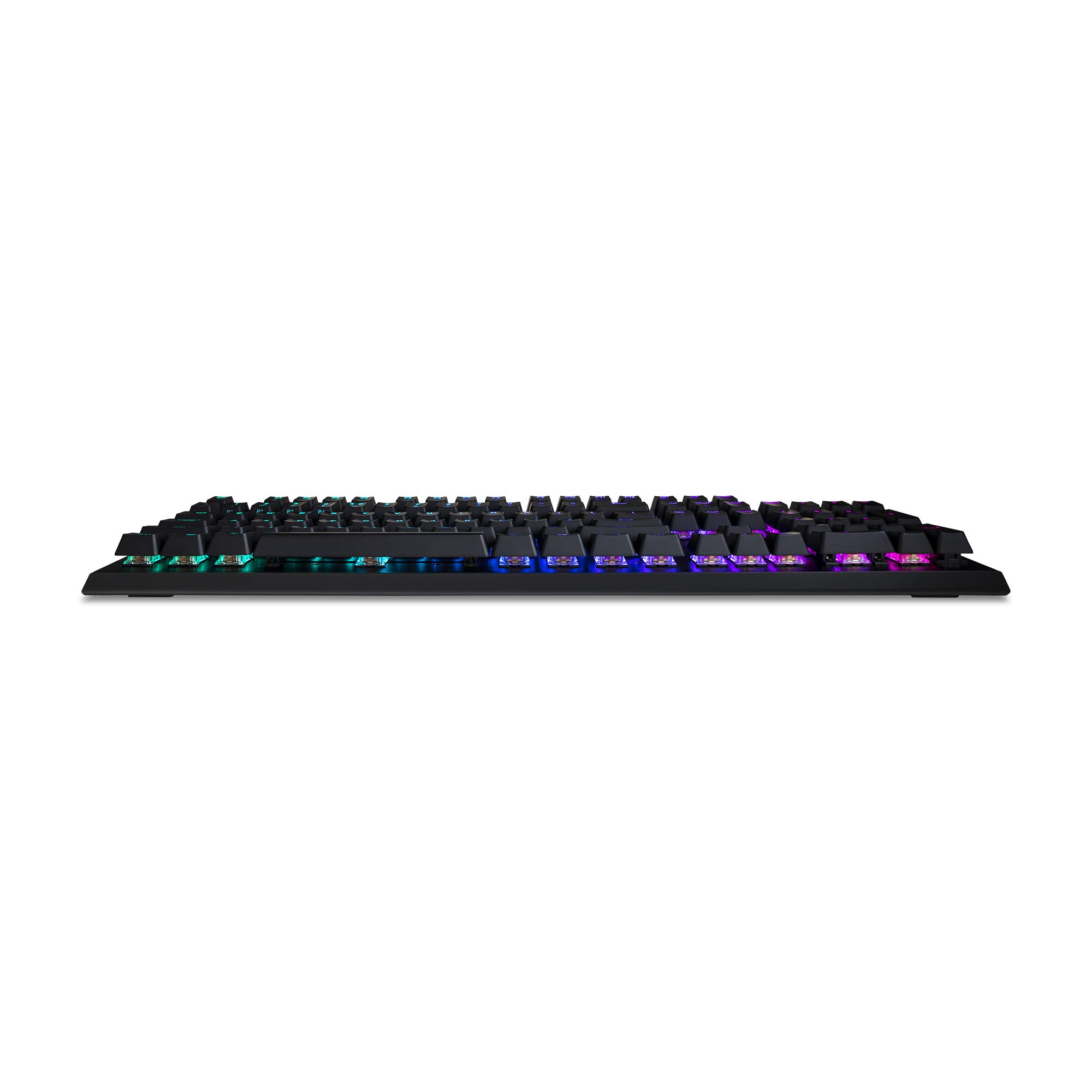 Cooler Master CK552 Full Mechanical Gaming PC Keyboard Gateron Linear Red, Switches, Customizable RGB Illumination, On-The-Fly Controls, Aluminum Top Plate, QWERTY (CK-552-KKGR1-US)