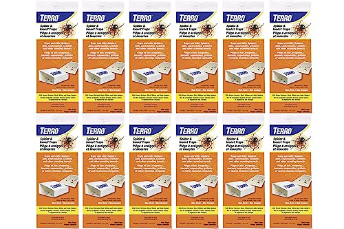Terro T3206 Spider & Insect Trap (4 Count) (12 Pack)