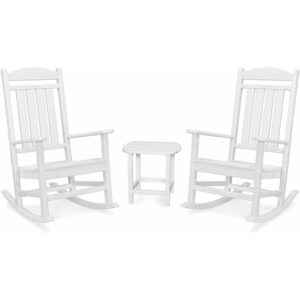 hanover pine3pc-wht outdoor furniture, white