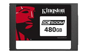 kingston data centre dc500m, sedc500m/480g), enterprise drive a stato solido - ssd 2.5” 480 gb