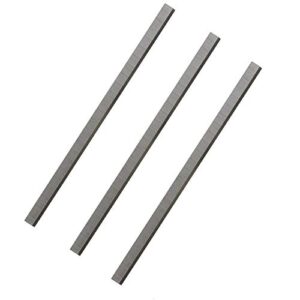 12-1/2 x 11/16 x 1/8-inch t1-hss planer blades knives for jet jwp-12, grizzly g1195, rbi 812, woodmaster 712, belsaw 910, powermatic, freud, foley-belsaw, reliant jointer - set of 3