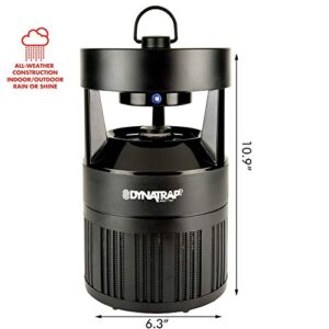 DynaTrap DT700 Outdoor Insect and Mosquito Trap UV LED, Atrakta Lure, 1/4 Acre, Black