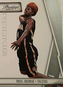 2010-11 panini prestige - paul george - basketball rookie card - rc card #220