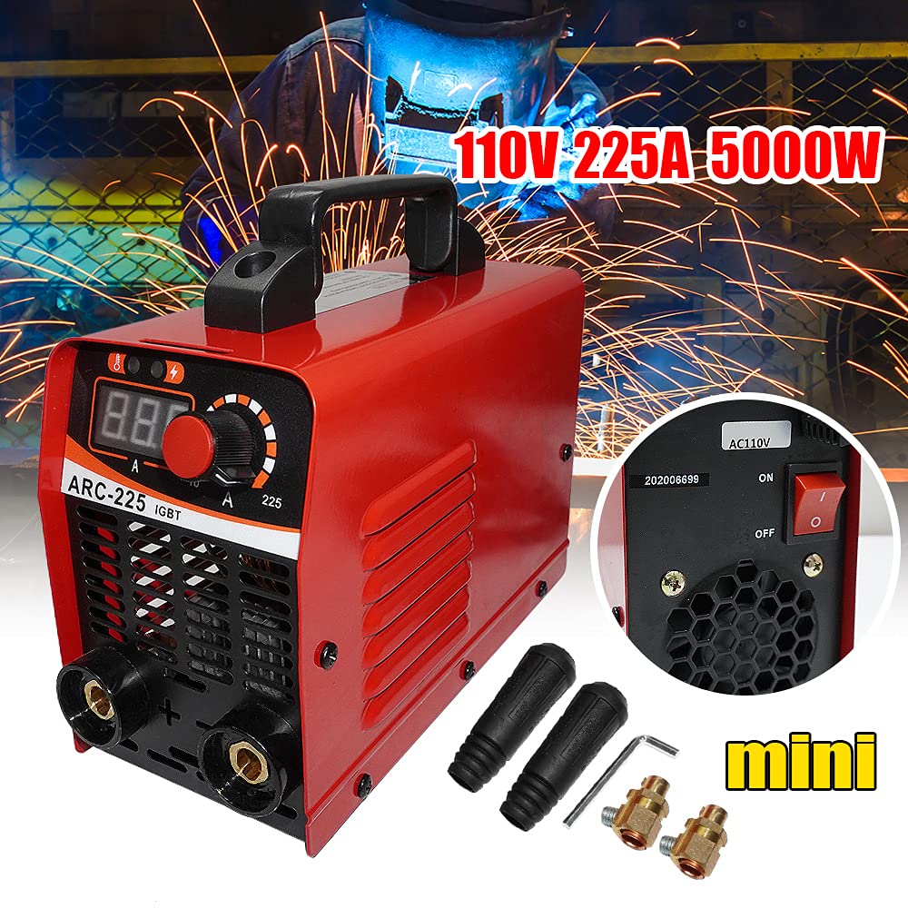 PROMOTOR 110V 225A Mini Electric Welding Machine IGBT DC Inverter ARC MMA Stick Welder