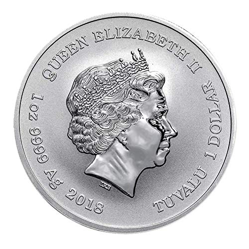 2018 Tuvalu 1 oz .999 Silver Marvel Black Panther $1 Brilliant Uncirculated