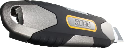 OLFA 18mm Heavy-Duty Utility Knife (MXP-AL) - Multi-Purpose No-Slip Grip Precision Knife w/All Aluminum Handle & Snap-Off Blade, Replacement Blades: Any OLFA 18mm Blade