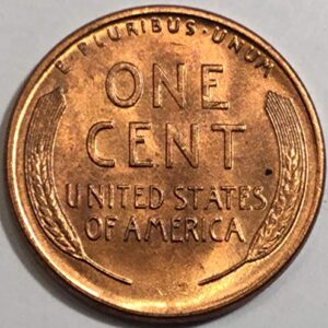 1945 D Lincoln Wheat Cent Red Penny Seller Mint State