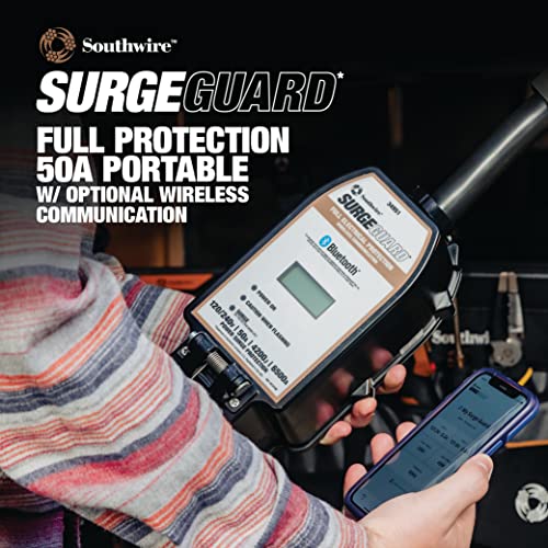 Surge Guard 34951 (50 AMP) - Full Protection Portable with LCD Display