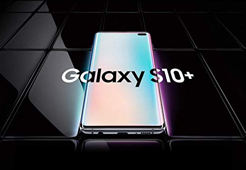 Samsung Galaxy S10+ Plus 512GB / 8GB RAM SM-G975F/DS Hybrid/Dual-SIM (GSM Only, No CDMA) Factory Unlocked 4G/LTE Smartphone - International Version No Warranty (Ceramic Black)