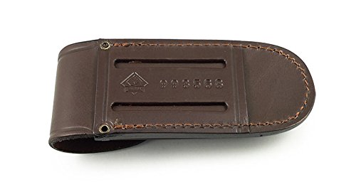 Puma German Brown Leather Belt Pouch/Sheath for Folding Knives