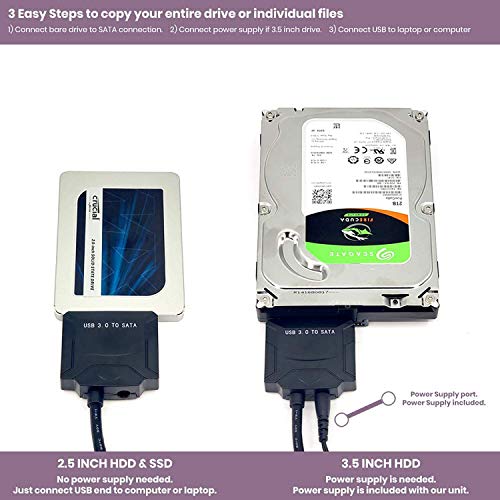 Fantom Drives FD 6TB Internal Hard Drive Upgrade Kit with Seagate Barracuda ST6000DM003, 5400RPM, 256MB Cache