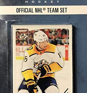 Nashville Predators 2018 2019 Upper Deck PARKHURST Series Factory Sealed Team Set including Filip Forsberg, P.K. Subban and Pekka Rinne Plus 7 Others