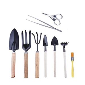 hofumix bonsai tree kit bonzai plant tools gardening tools set for succulent beginner small bonsai care 10pcs