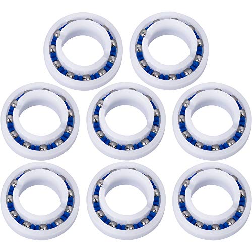 [Upgraded] C-60 C60 Pool Cleaner Wheel Ball Bearings Replacement by BlueStars - Exact Fit for Zodiac Polaris Pressure Pool Cleaners 180 and 280 - Smooth Rotation and Excellent Design - Pack of 8