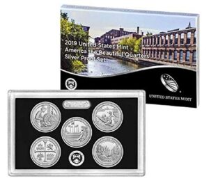2019 s america the beautiful 2019 s silver quarter proof set america the beautiful with box and coa silver proof