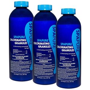 zeropest purespa spapure chlorinating granules (2 lb) (3 pack)…
