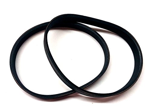 2 Pack Planer Replacement 140J6 Poly V Belt 5140055-59 for Delta 22-560, 22-563, TP400LS, 22-565 and 22-580 Planer, Wen 6560