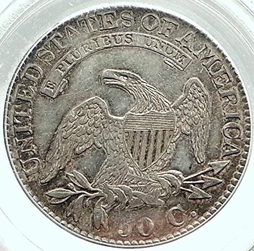 1824 1824 UNITED STATES Capped Liberty Bust Half Dolla Denomination_in_description AU 50 PCGS