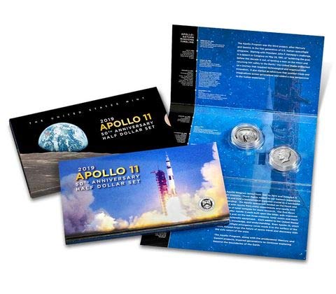 2019 S Apollo Apollo 11 50th Anniversary 2019 Proof Half Dollar Set Proof