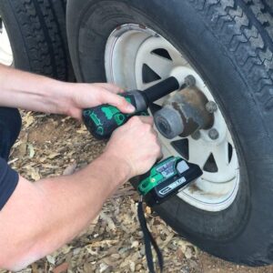 Metabo HPT 18V Cordless Impact Wrench | 225'-LBS of Torque | 1/2" Square Drive | IP56 Compliant | LED Light | 4-Stage Electronic Speed Switch | Brushless | Tool Only - No Battery | WR18DBDL2Q4