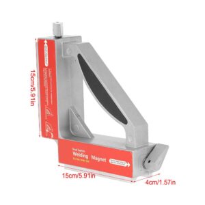 FTVOGUE Dual Switch 90 Degree Magnet Welding Fixture Strong Magnetic Welder Jig Holder