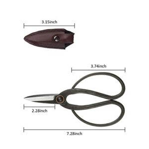 VISEMAN Japanese Bonsai Pruning Scissors-KinTakashi Gardening Shears for Bonsai Trimming