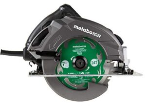 metabo hpt circular saw | 7-1/4-inch | 15-amp motor | 6800 rpm | electric brake | dust blower | c7bur