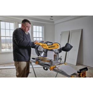 DEWALT Miter Saw, Double-Bevel, Compound, 12-Inch, 15-Amp (DWS716)