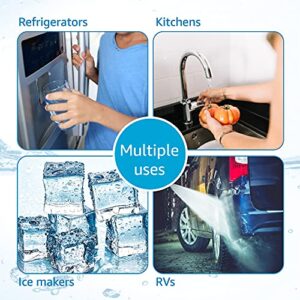 AQUACREST 1000R Water Filter, Replacement for Culligan 1000R Cartridge, Fits for Refrigerators, RVs and Undersink Systems, Model No.WF37-10.