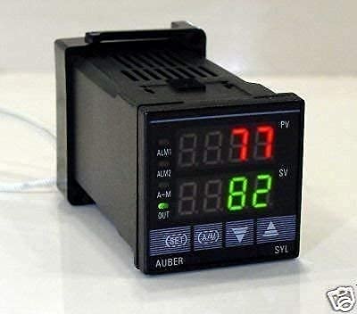 PID Temperature Controller with Dual Alarm Outputs, Built-in 2A AC SSR, SYL-2372