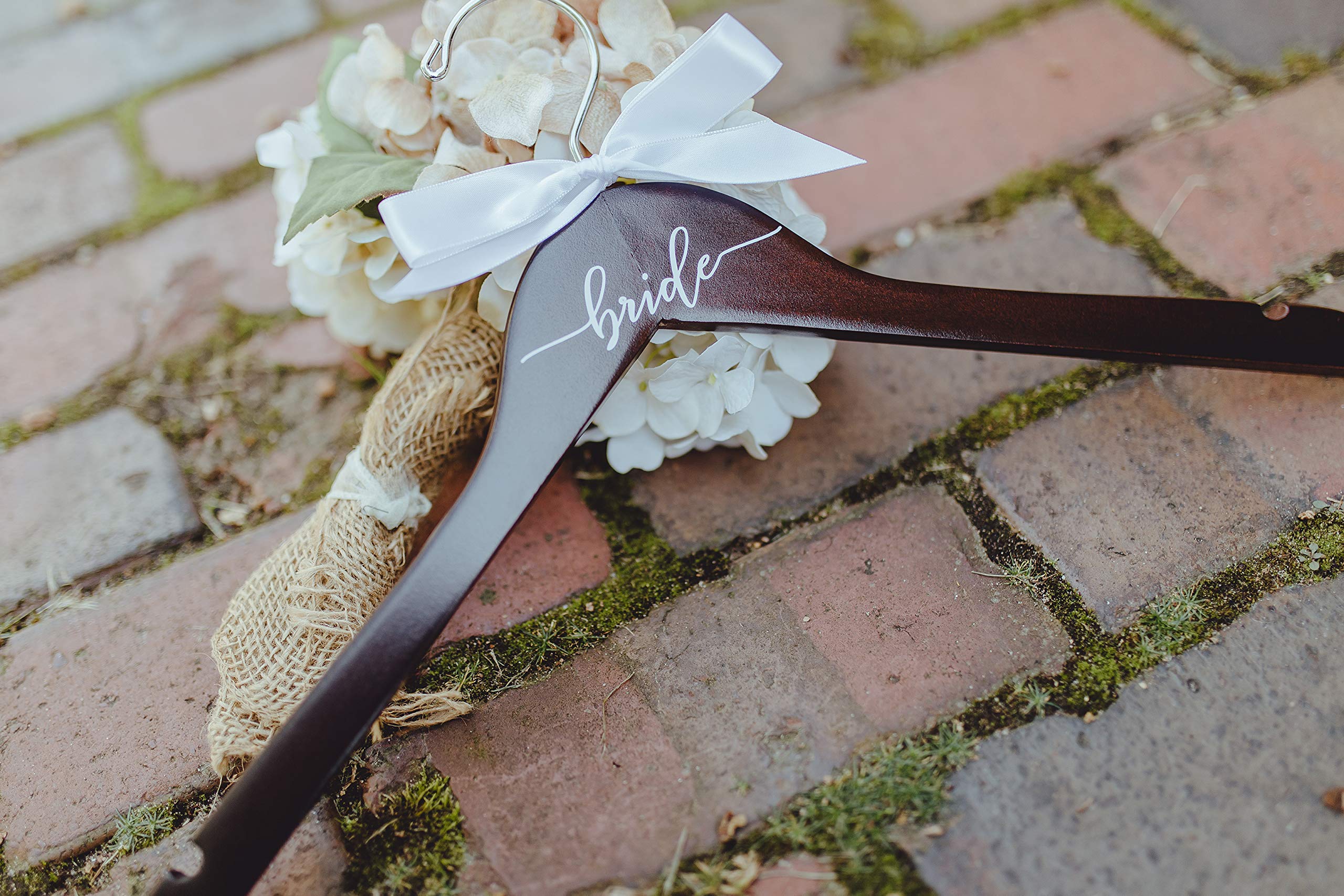 Wedding Hanger, Bride Hanger, Bridal Wedding Gift, Decal