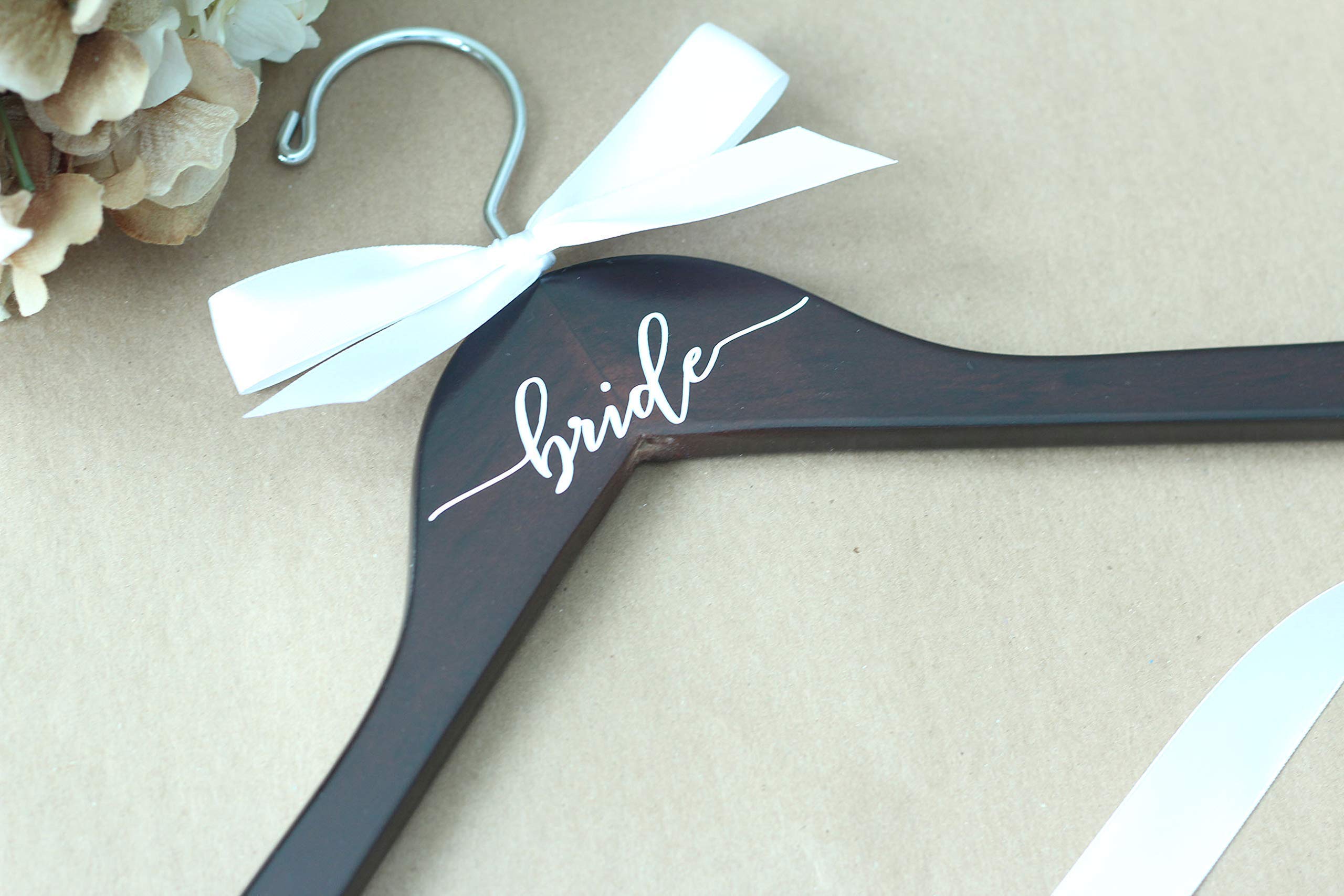 Wedding Hanger, Bride Hanger, Bridal Wedding Gift, Decal