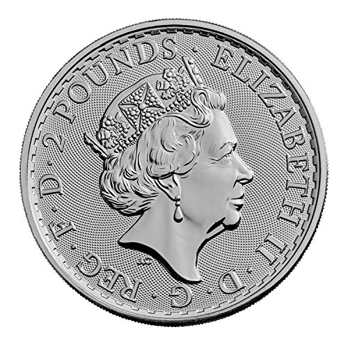 2018 Great Britain Silver Britannia 1 oz .999 BU £2 Brilliant Uncirculated