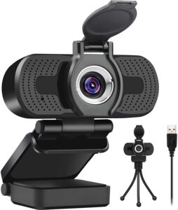 larmtek 1080p full hd webcam,computer laptop pc mac desktop camera for conference and video call,pro stream webcam with plug and play video calling,built-in mic