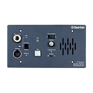 clear-com kb-802gm-im 2 channel remote speaker station