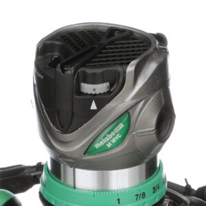 Metabo HPT Router | Fixed Base | 11 Amp Motor | 2-1/4 Peak HP | Variable Speed | M12VC