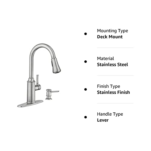 Moen Zabelle One-Handle Pulldown Kitchen Faucet