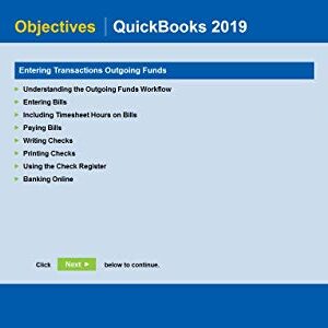 Individual Software Professor Teaches QuickBooks 2019