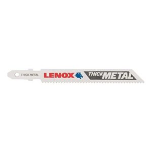 lenox tools 1991560 t-shank thick metal cutting jig saw blade, 3 5/8" x 3/8" 14 tpi, 5 pack