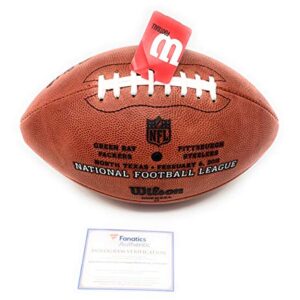 Clay Matthews Green Bay Packers Signed Autograph NFL Authentic Duke Super Bowl XLV NFL Football Fanatics Authentic Certified