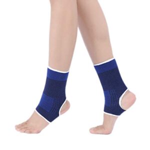 luwint kid compression ankle brace - knitted ankle sleeve sock support for sprains arthritis tendonitis running fitness, 1 pair