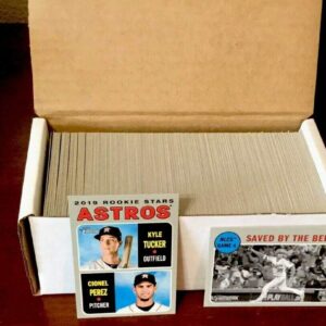 2019 Topps Heritage Baseball Complete Base Set 400 Cards