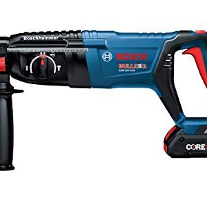 BOSCH GBH18V-26DK15 18V EC Brushless SDS-plus® Bulldog™ 1 In. Rotary Hammer Kit with (1) CORE18V® 4 Ah Advanced Power Battery