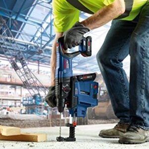 BOSCH GBH18V-26DK15 18V EC Brushless SDS-plus® Bulldog™ 1 In. Rotary Hammer Kit with (1) CORE18V® 4 Ah Advanced Power Battery