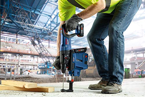 BOSCH GBH18V-26DK15 18V EC Brushless SDS-plus® Bulldog™ 1 In. Rotary Hammer Kit with (1) CORE18V® 4 Ah Advanced Power Battery