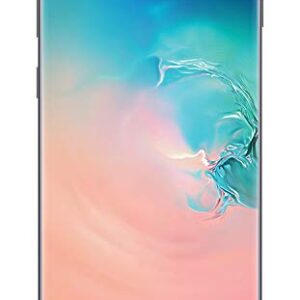 Samsung Galaxy S10, 128GB, Prism White - Unlocked (Renewed)