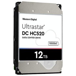 hgst - wd ultrastar dc hc520 hdd | huh721212ale600 | 12tb 7.2k sata 6gb/s 256mb cache 3.5-inch helium data center internal hard disk drive
